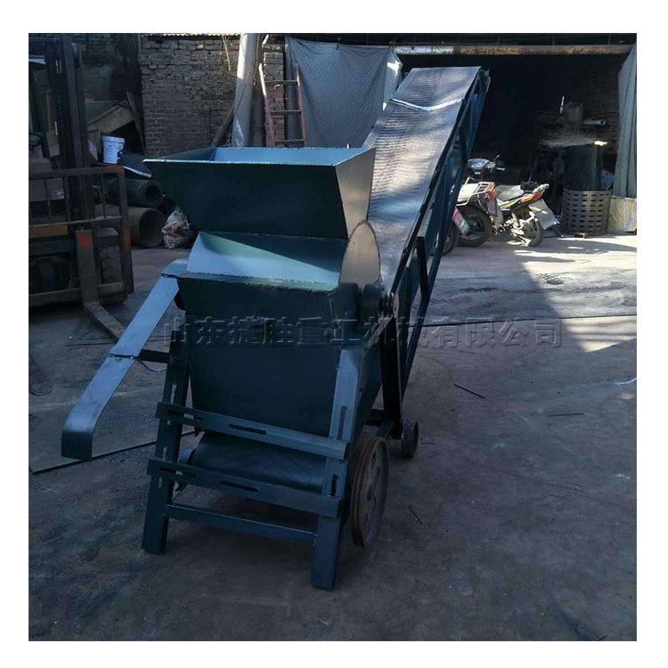 小型移动土壤机粉土营养土JS-FS300植种泥土粉机碎豆饼豆渣粉碎设