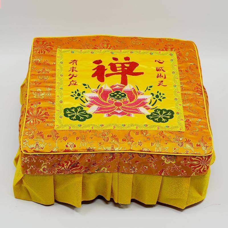 拜垫拜凳纯久家拜用佛凳方形磕462花跪垫莲蒲头团跪凳打坐垫绣荷,农机/农具/农膜,其它农用工具,淘宝优惠券,粉丝福利购,淘宝优惠卷