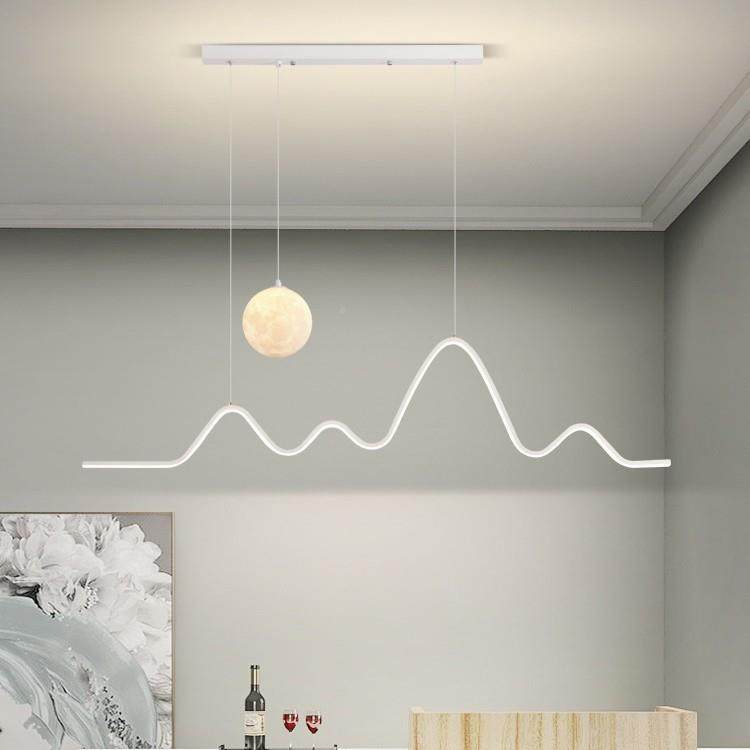 全中光谱OMM山厅吊灯餐奢饭厅餐桌吧台灯具现代简轻约极简长条月,机械设备,其他机械设备,淘宝优惠券,粉丝福利购,淘宝优惠卷