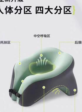 午睡趴睡办公室午午休睡觉学生教枕室U型趴趴枕记枕忆10010996棉