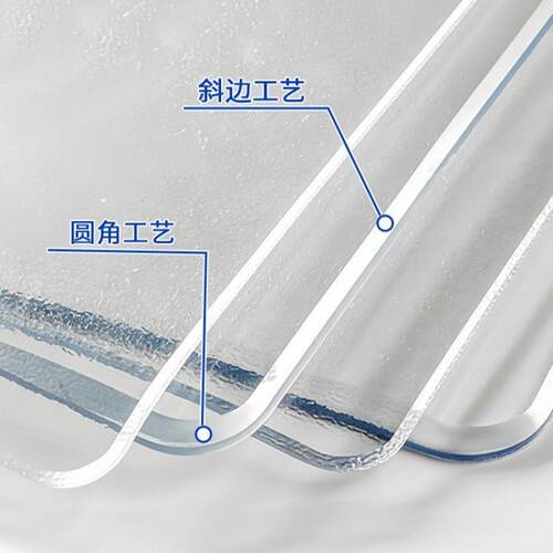 桌面垫布软玻璃桌防水防油免抑菌防油洗烫茶几pvc餐桌垫透明防水