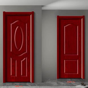 碳白色免漆晶室内门房态门实木复合卧室门套装生607门木门现货门