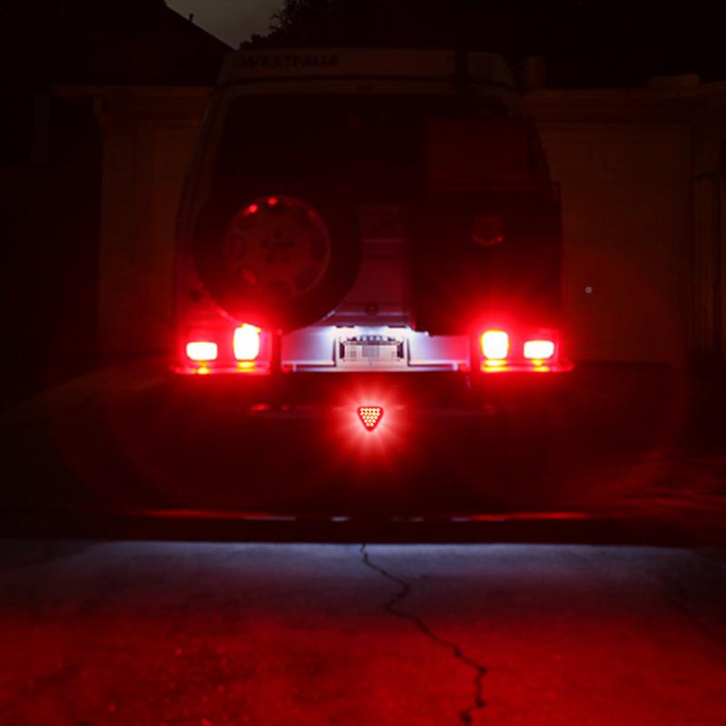 新款汽车控动态航灯遥高领航灯亮刹车灯改爆闪警领装示倒车尾灯