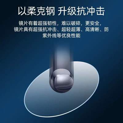 凯米视倍学儿童近视眼镜多点离焦镜片1.59镜片配学生防控近视防蓝