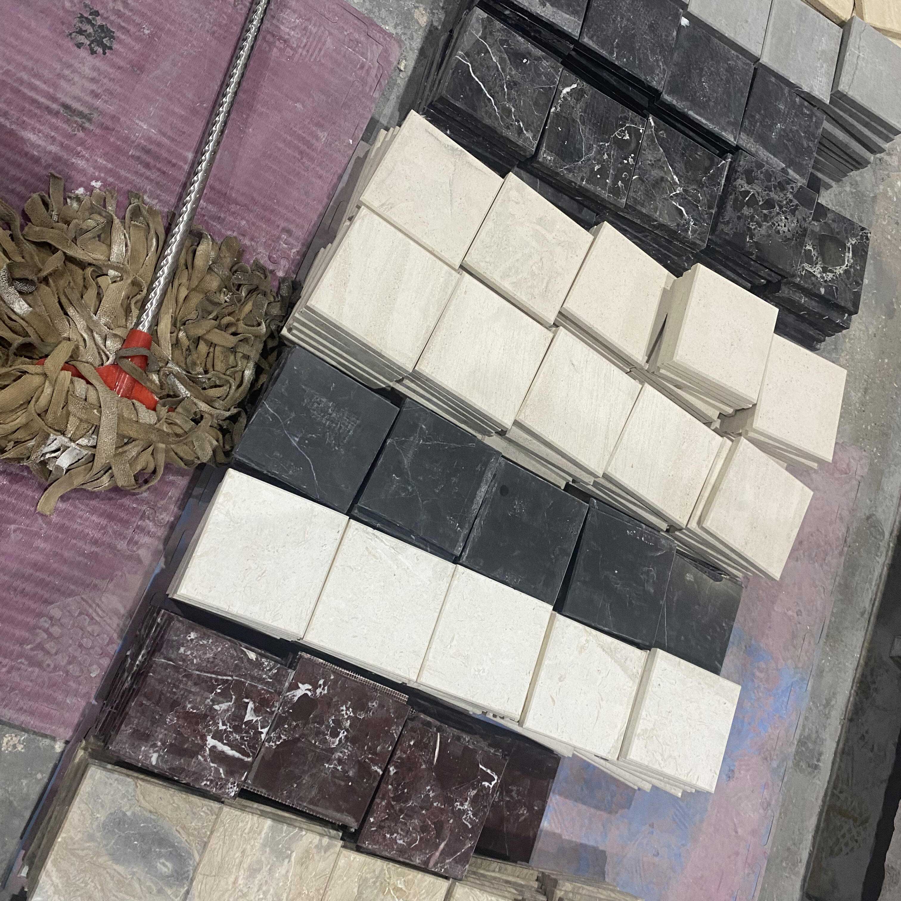 白色小样大理石样品南斯拉夫白卡拉拉白广西白天然石材小块样板