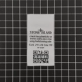 White anti-counterfeiting label