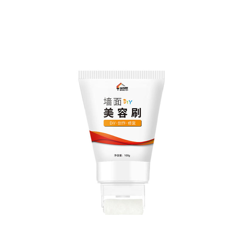 墙面修补膏白色墙壁粉刷小罐装去污神器遮丑自刷小滚刷带滚筒装饰