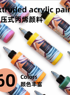 Neroli 丙烯颜料套装挤压式防水防晒不掉色儿童环保绘画颜料美术