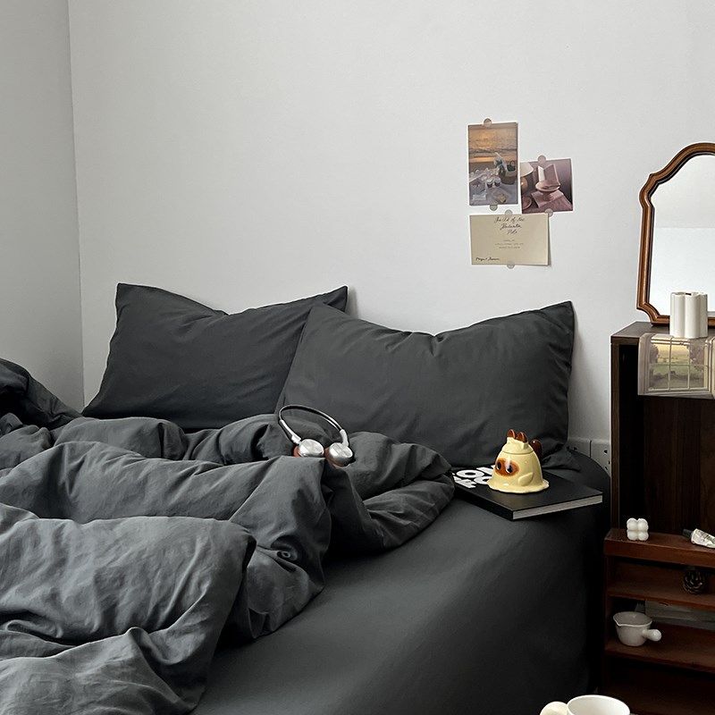 被套单件150x200x230cm单双人被罩枕套学生宿舍水洗棉被单180x220
