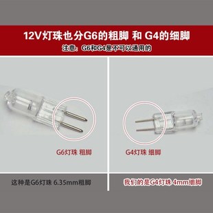 10W 20W灯泡 卤素灯泡 水晶灯珠 卤钨灯泡 两针插脚小灯泡 12V