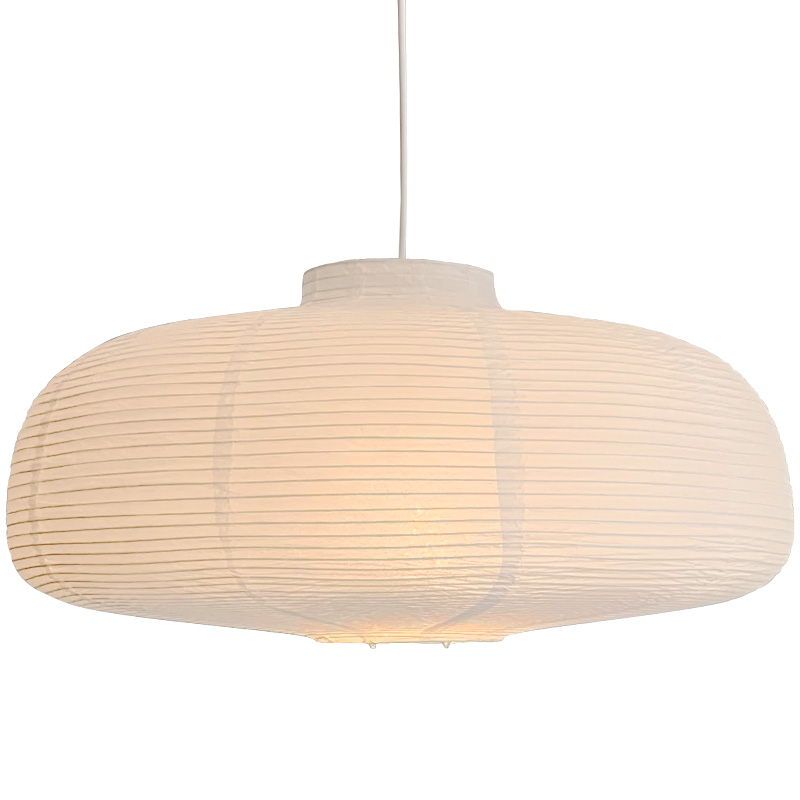 北欧家居吊灯客厅书房卧室吊灯罩日式风格创意纸灯维特55纸灯罩