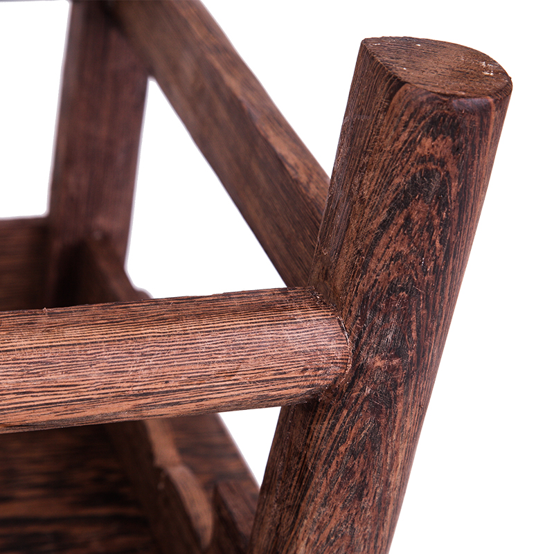 李氏明珠鸡翅木中式方凳儿童成人换鞋凳家用洗脚凳独板矮凳茶几凳