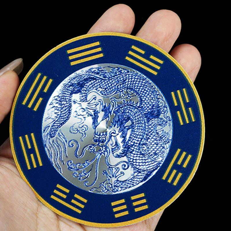 【老师推荐】水龙头上用青龙牌直径8厘米一贴即可中式合金自粘贴