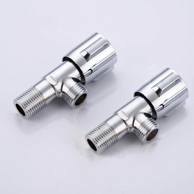 家用三条轮全铜三角阀冷热水304不锈钢4分阀门开关家用止分水阀