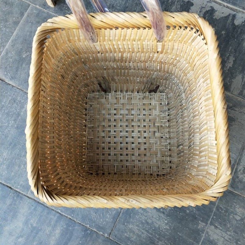 贵州纯手工竹编背篓 背篼茶筐磨菇筐背筐 菜筐  背罗