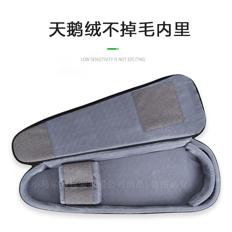 30mm电吉他包加厚棉加绒防水个性摇滚电贝斯贝司双肩包套盒袋箱