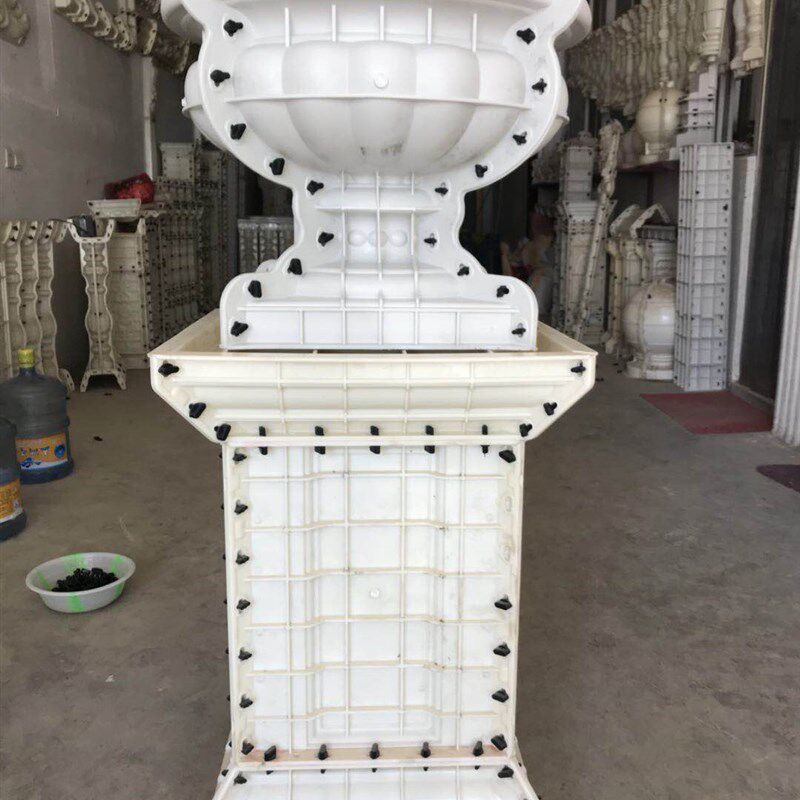 别墅花盆圆花盆欧式模具塑料花盆建筑模板