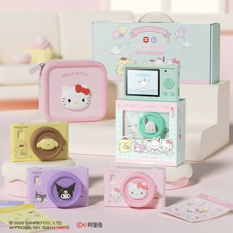 2025新款儿童照相机高清拍照录像男孩女孩生日礼物拍立得数码玩具