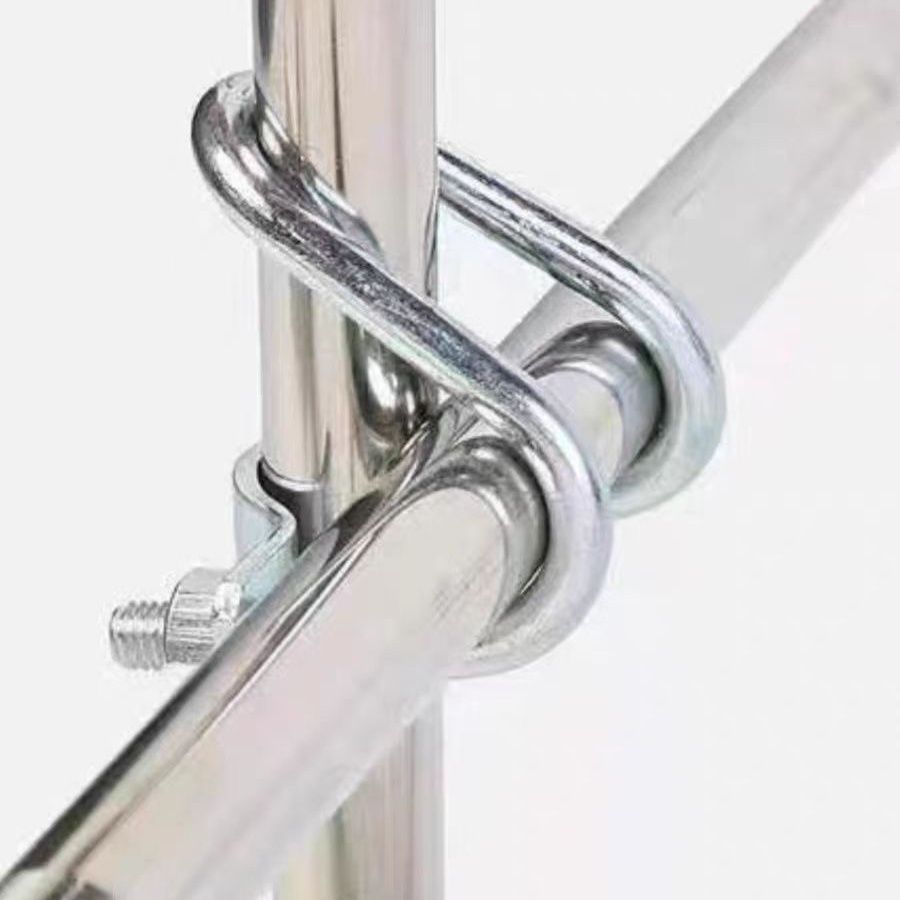 十字卡扣U型管卡双u镀锌