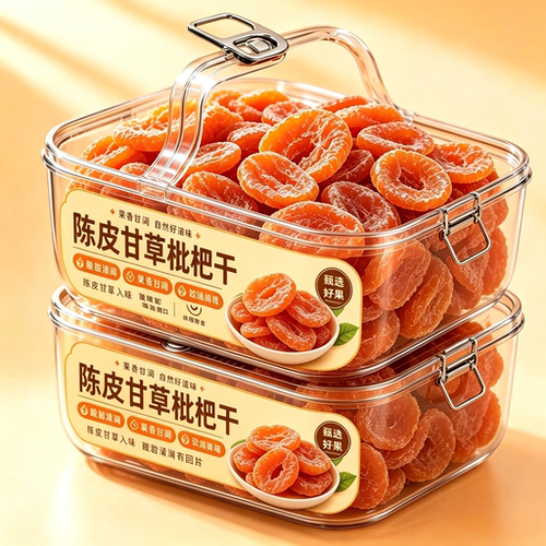 陈皮甘草枇杷干无核水果干蜜饯果脯正宗枇杷琵琶干休闲解馋小零食