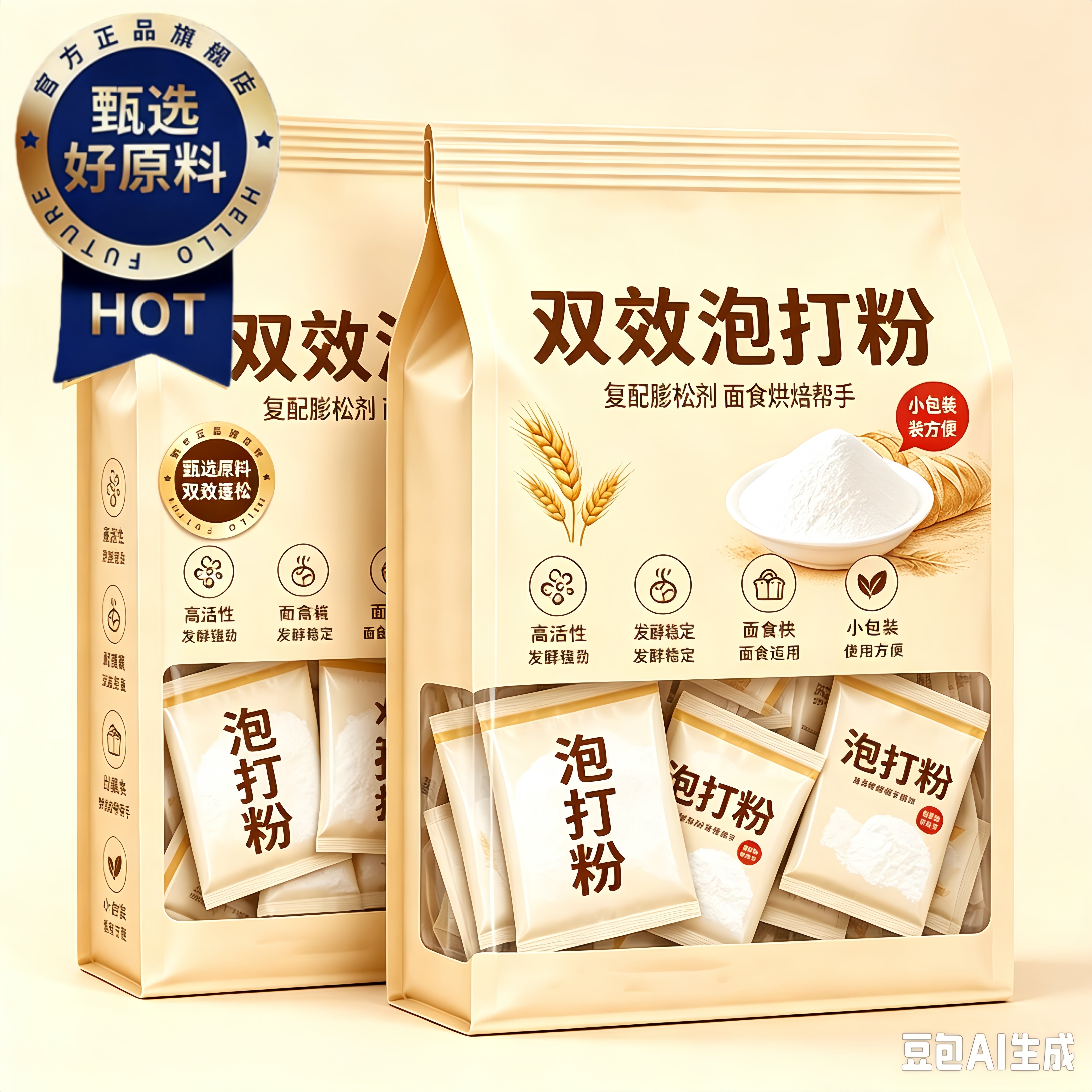 双效无铝泡打粉烘焙专用食品级图片