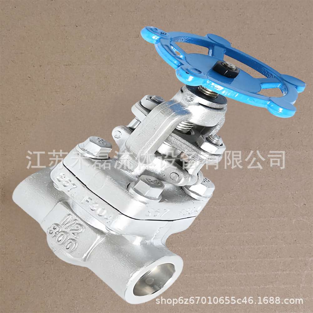 F304L锻钢截止阀承插焊接STL司太立F11F22LF2J61Y120P160F31600LB