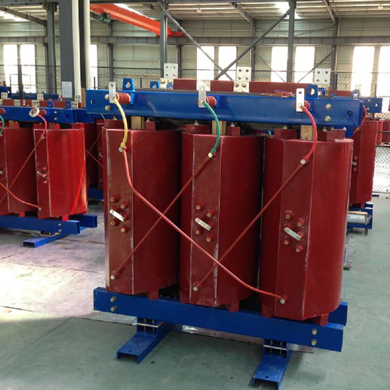 SCB13-630kva干式电力变压器三相树脂浇注10kv全铜带外壳变压器