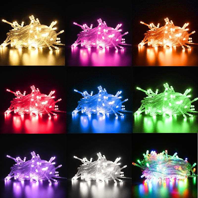 直销新款24伏低压安全灯LED彩灯小灯串满天星不触电房间装饰节日