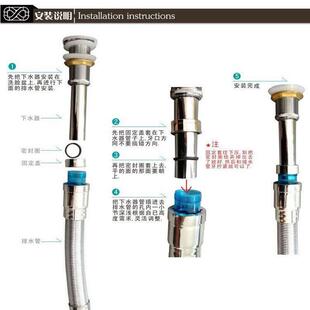 防臭下水软管家用洗手盆洗脸盆酒店浴室面盆排水管伸缩钢 直销新款