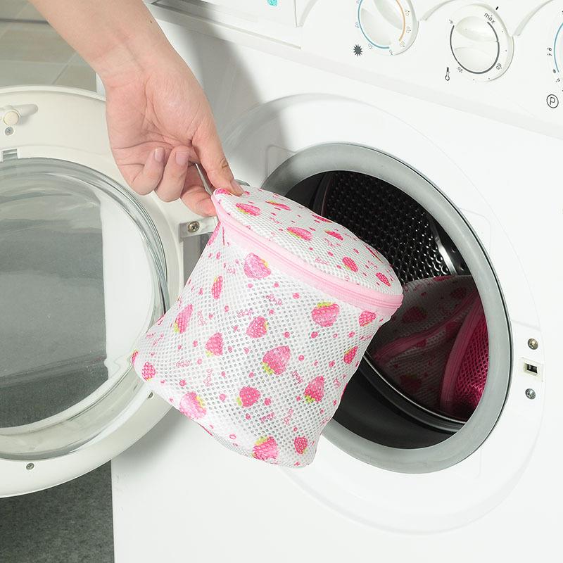直销新款洗护用品精致文胸洗袋袋圆形三角形内衣洗衣袋护洗袋毛衣