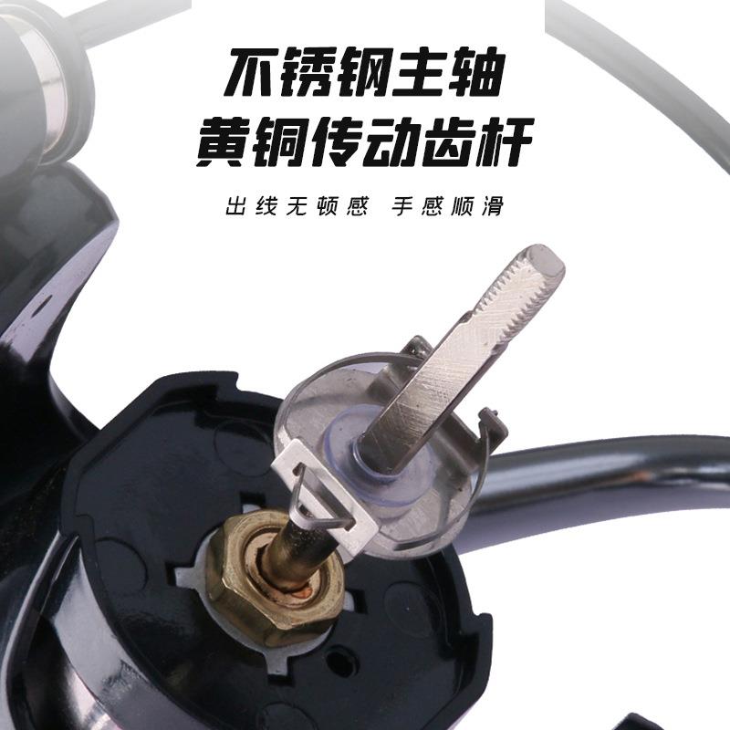 直销新款无间隙纺车轮泛用全金属渔轮路亚渔线轮远投鱼轮渔具