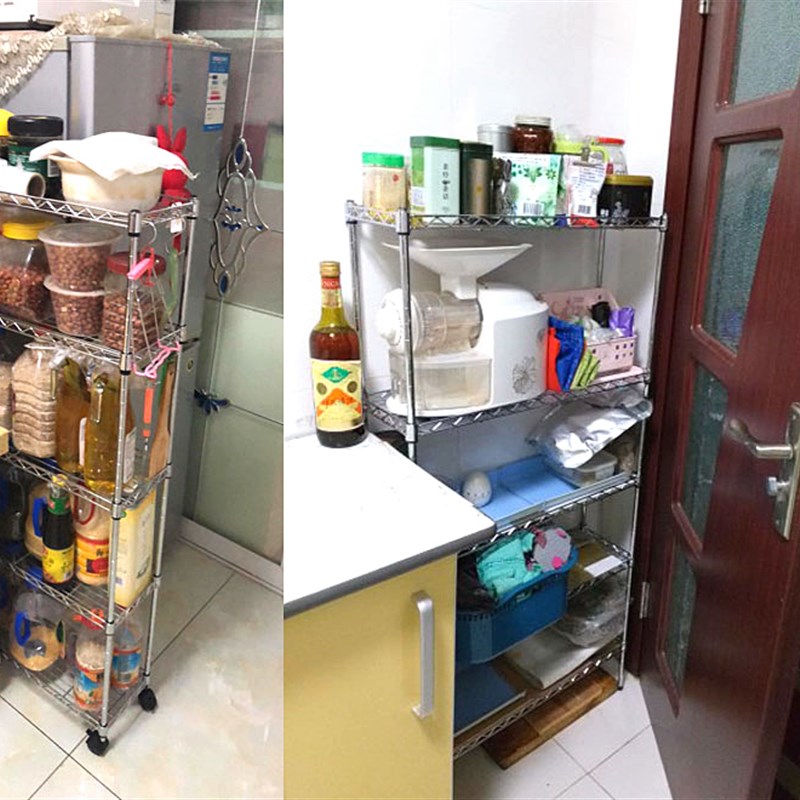 长70/80/90宽20cm厨房缝隙置物架夹缝收纳架多层门后角落窄缝架子