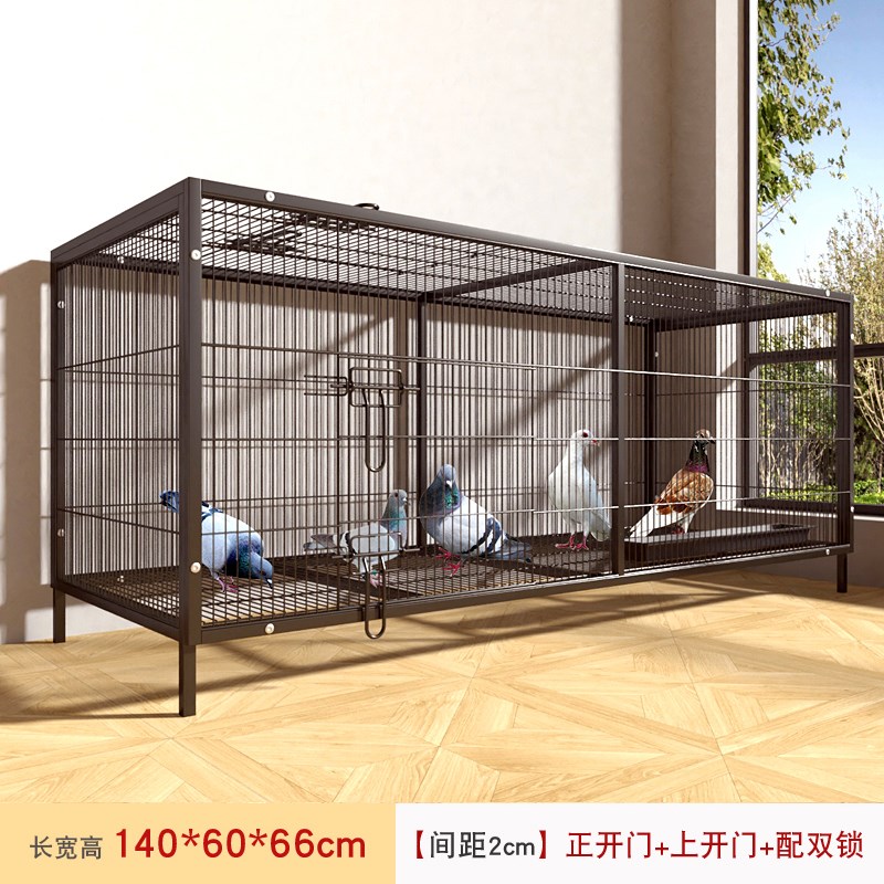 鸽子笼养殖笼子家用大号特大号铁丝网新款户外繁殖配对笼鸽窝