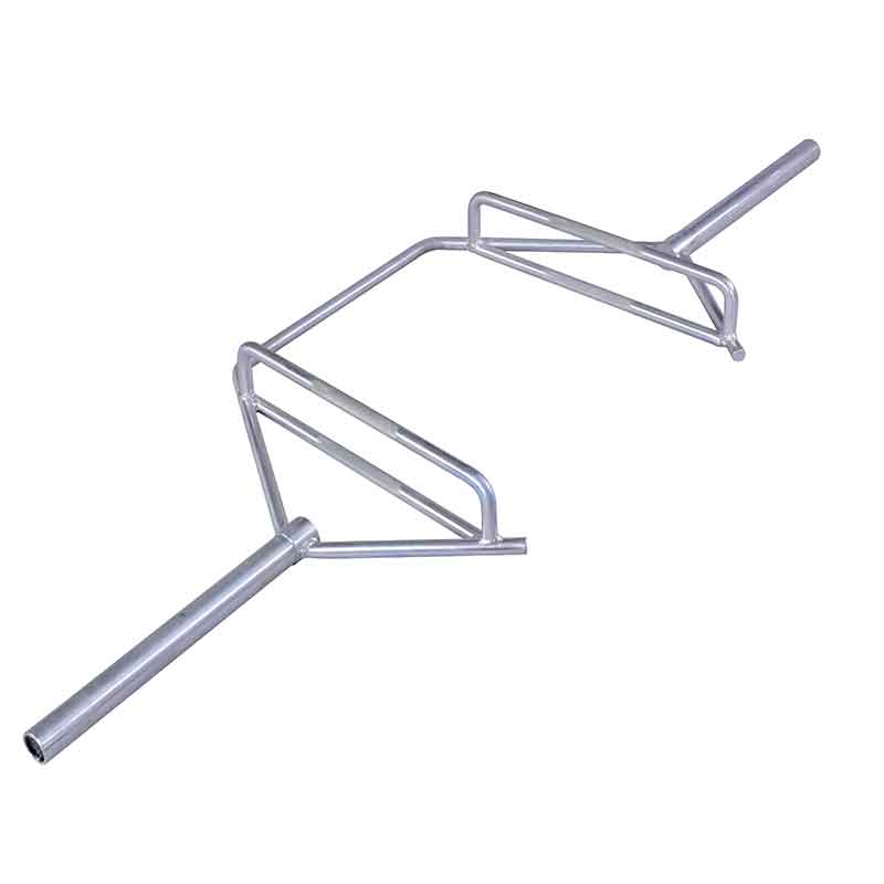 新型开口硬拉奥杆大环形杆家用曲杆六角杠铃杆硬拉耸肩健身器材