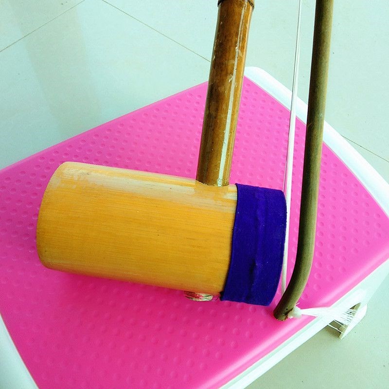 圆筒二胡乐器 竹制拉弦民族二胡初学者成人 演奏练习京胡