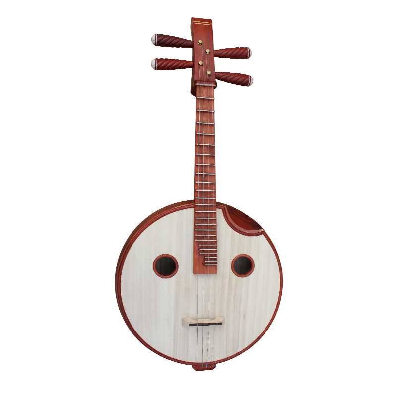 乐魂红木中阮乐器初学者手工阮琴花梨木中阮演奏高音