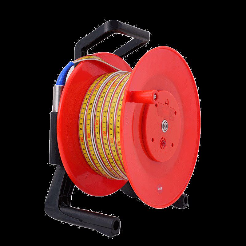 新国际款钢尺水位计测量仪电测水深传感器测压管标尺地下水位仪器