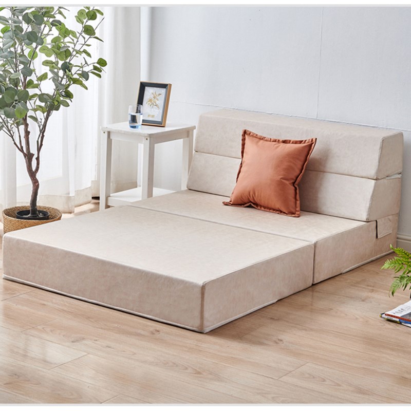 可折叠小沙发床榻榻米床两用单人双人卧室家用懒人床小户型网红款