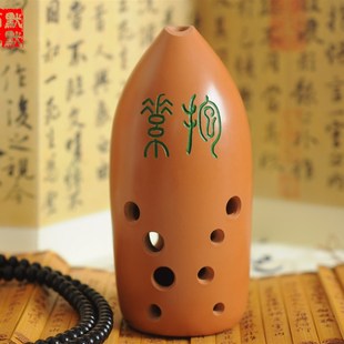 默默西风挑选试音 十孔笔筒埙 阴氏埙 高级演奏埙