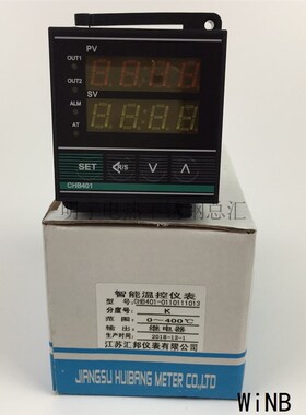 汇邦智能温控仪表CHB401-011011101D3 PT100/E/K型PID数显测温控