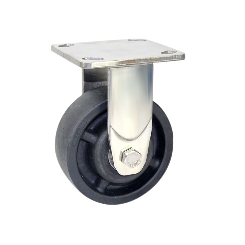 4寸6寸304不锈钢耐高温万向轮重型脚轮耐温200度烤箱烤炉专用轮子