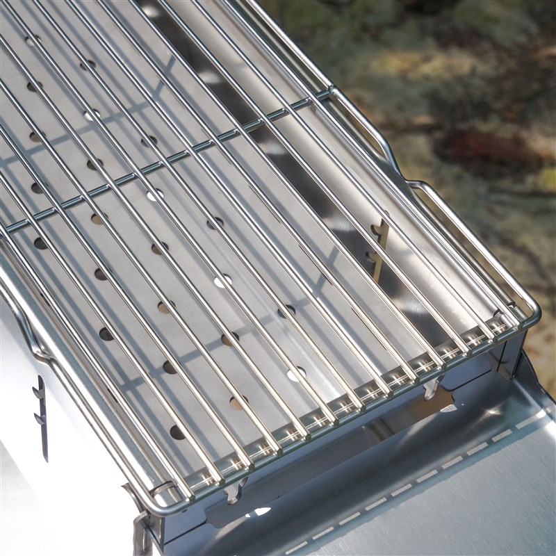 烤食者特大号60公分万年牢加厚烧烤炉304不锈钢烧烤架庭院烤羊腿