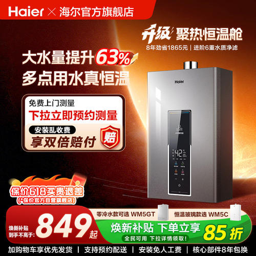 海尔燃气热水器WM5家用13L16升