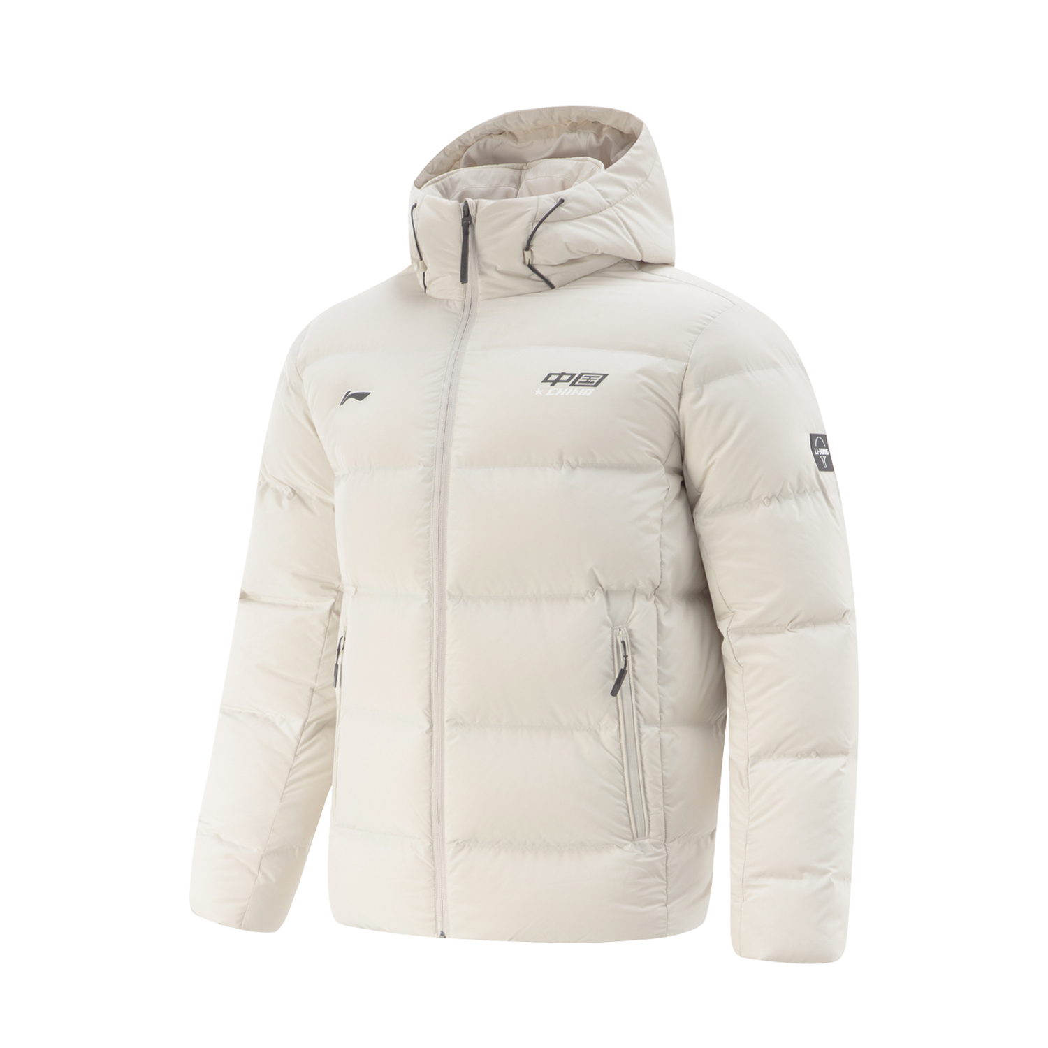 李宁乒乓球系列短款羽绒服秋冬防寒保暖防风鸭绒外套25年男女新款