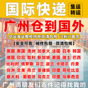 国际快递到美国英国加拿大新加坡越南等海运空运物流大件家私食品