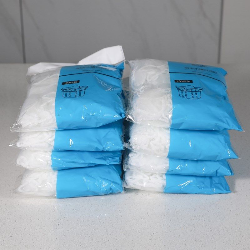 厨房水槽垃圾过滤网排水口一次性防堵剩菜垃圾袋洗碗池通用沥水袋