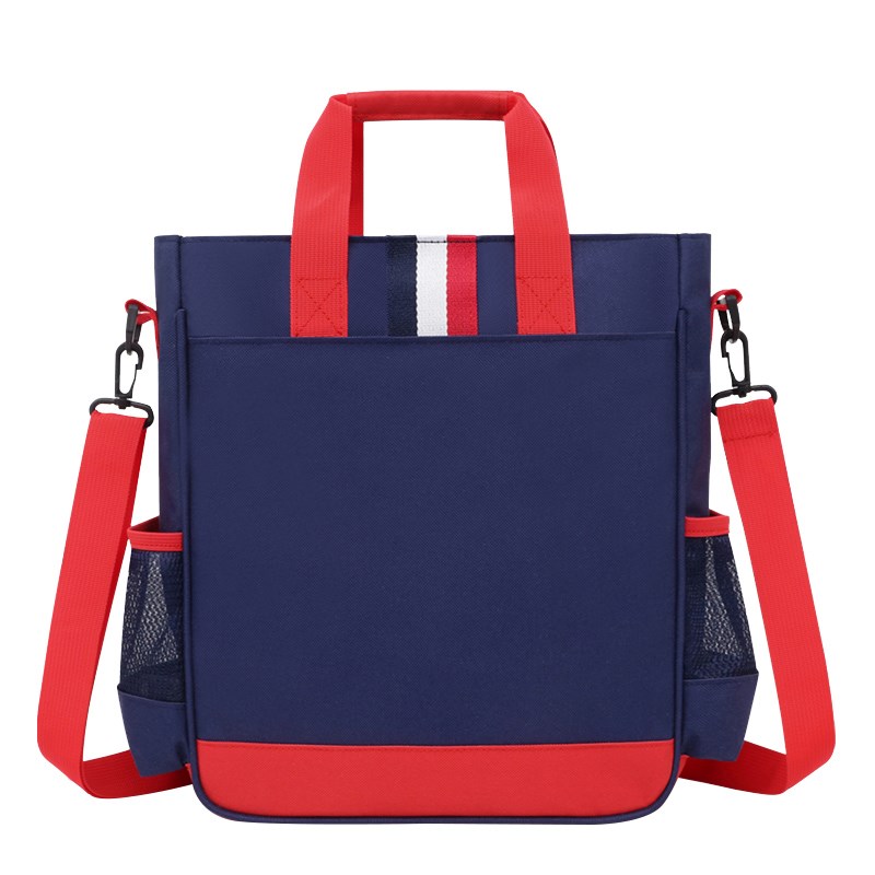 防水双肩包补习袋手提袋小学生书包女童公主单肩补课包美术包拎包