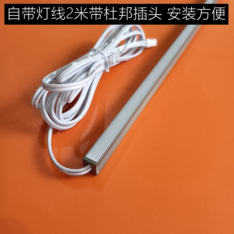 8*9mm无边框明装LED灯带12V线条灯铝合金免开槽嵌入式楼梯衣柜酒