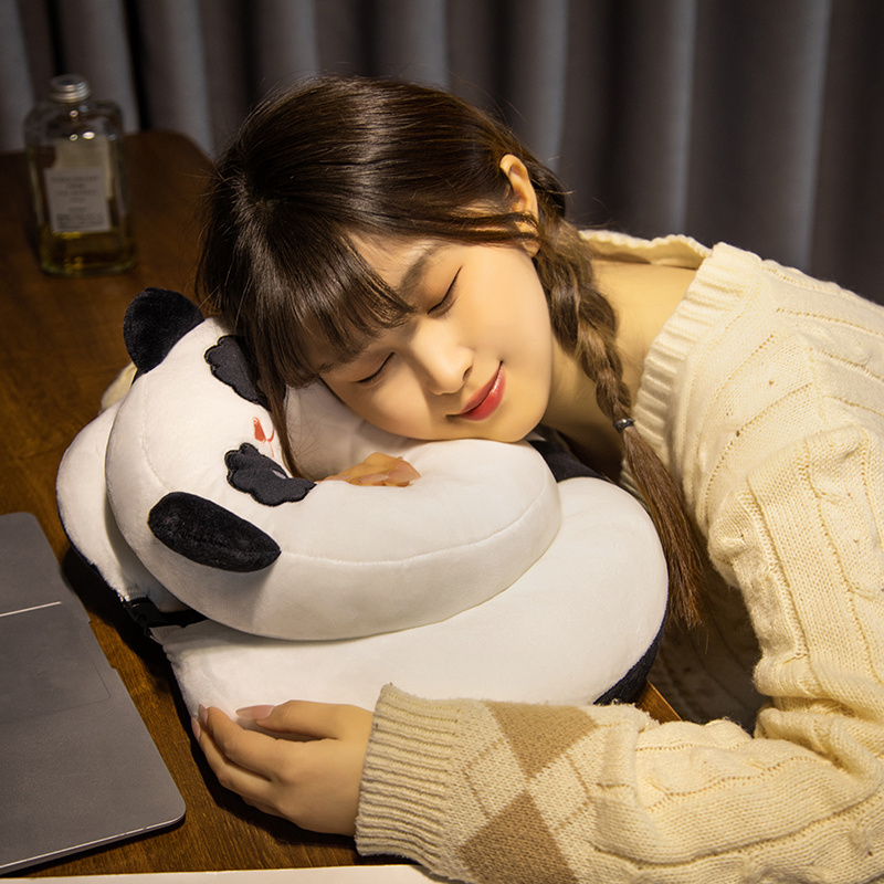 趴睡枕办公室护脖颈枕靠枕午睡枕学生睡觉神器抱枕教室午休小枕头