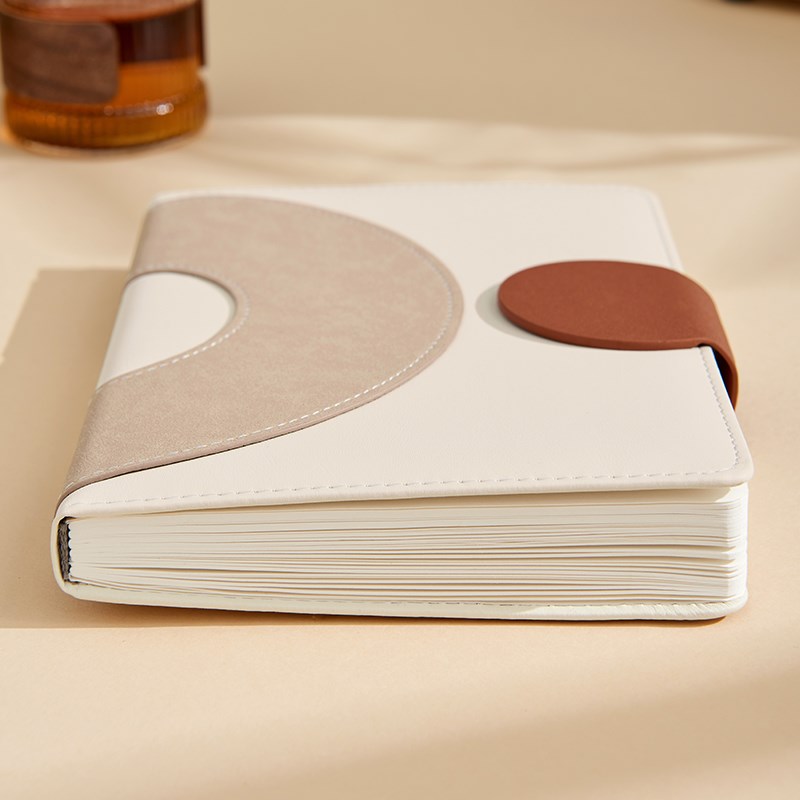 简约高档笔记本本子商务办公记事本工作会议记录本企业定制可印lo